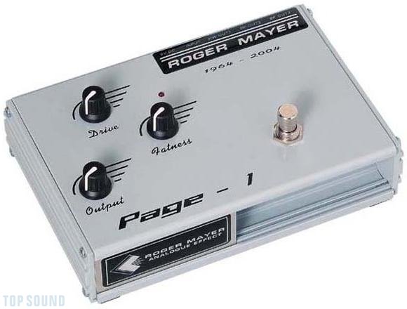 ROGER MAYER Page-1 Jimmy Page Fuzz ファズ - magmatalenthub.com
